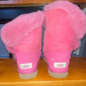 Pink Ugg Boots- like new condition